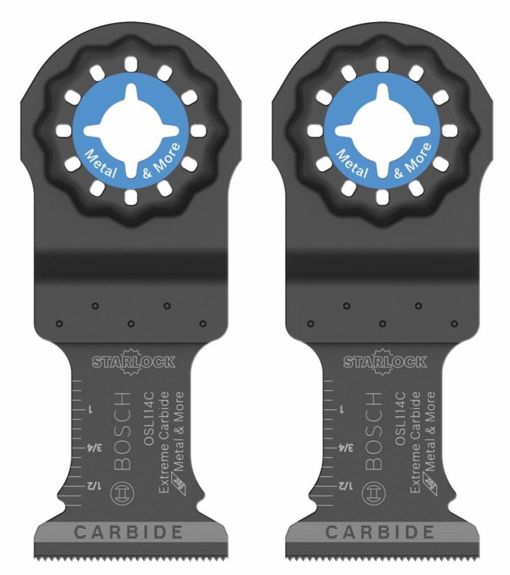 Bosch 1-1/4 In. Starlock Oscillating Multi Tool Carbide Plunge Cut Blade 2 pk. - Flockneti