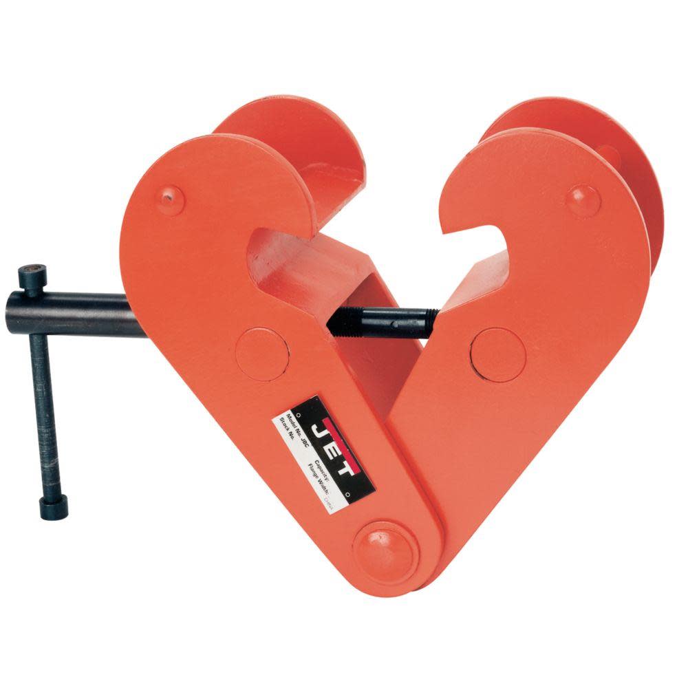 JET JBC-5 5 Ton Beam Clamp Fits 5 In. to 10-5/8 In. Wide Beam - Flockneti
