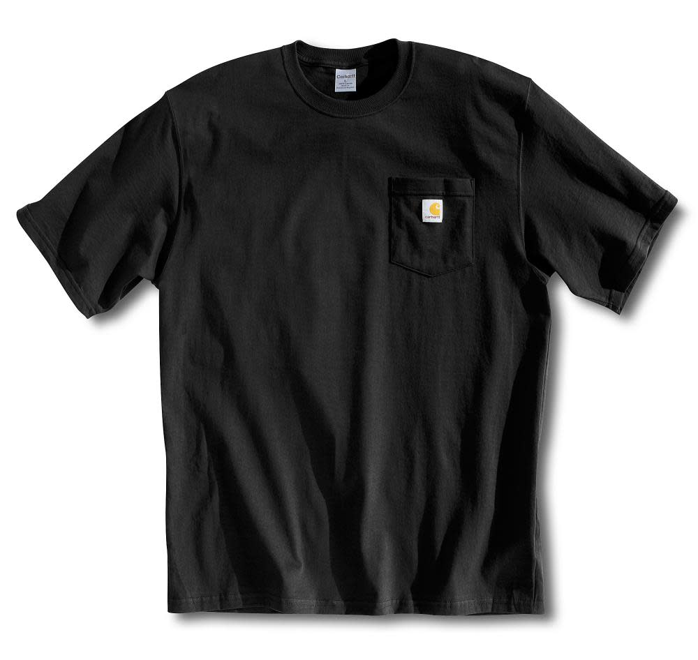 Carhartt Men’s Workwear Pocket T-Shirt Black Xlg Regular - Flockneti