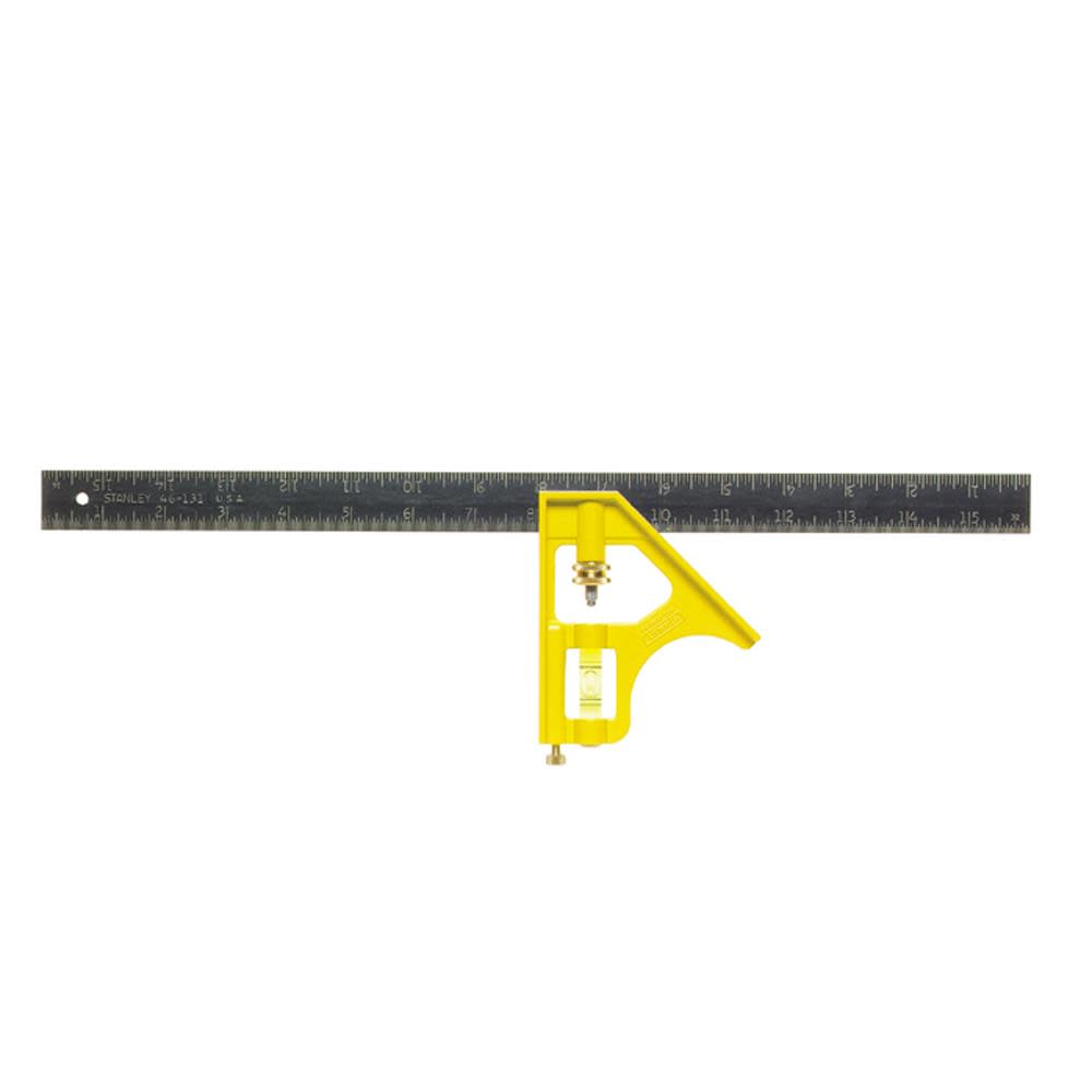 Stanley 16 In. Contractor Grade Combination Square - Flockneti