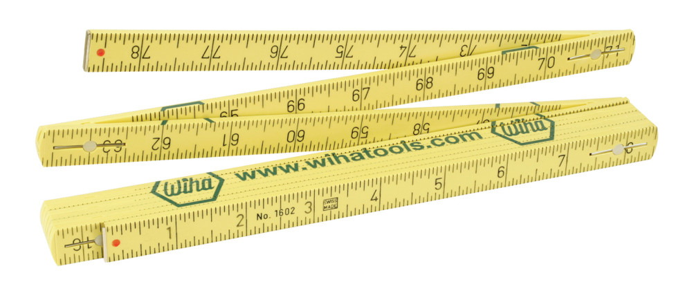 Wiha MaxiFlex Folding Ruler Inch Metric - Flockneti