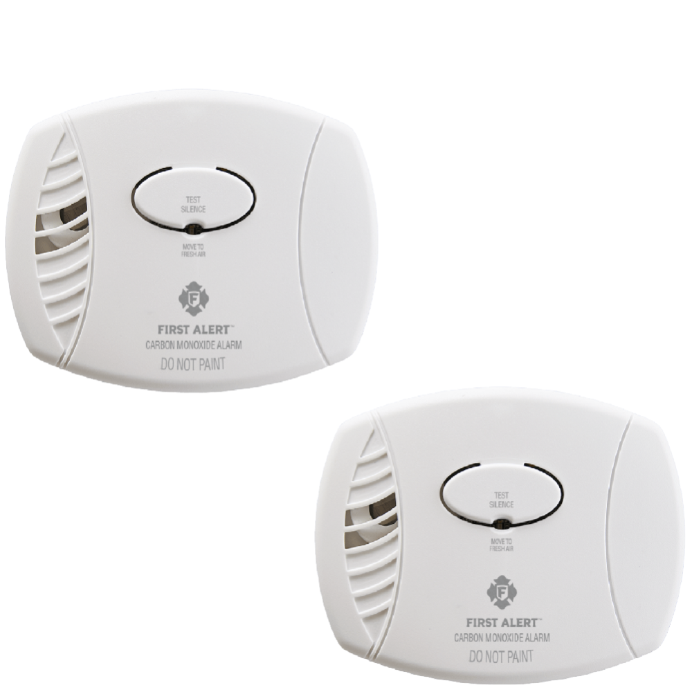 First Alert Carbon Monoxide Alarm Battery Operated – 2 Pack - Flockneti