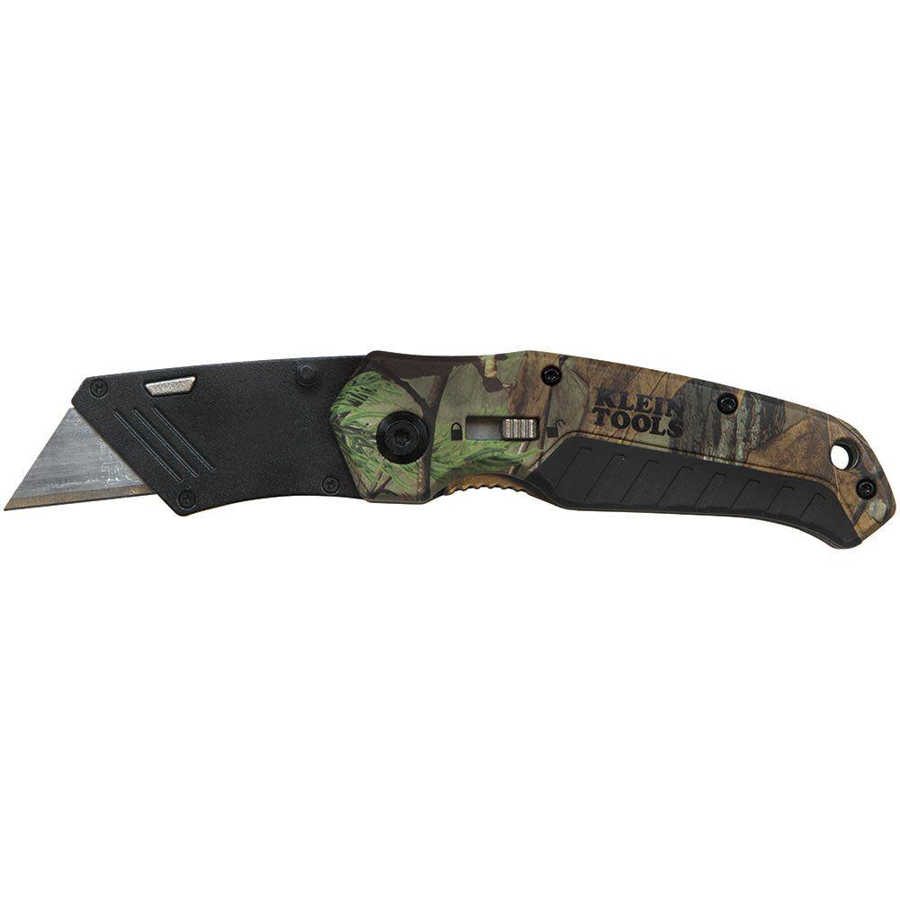 Klein Tools Folding Utility Knife Camo - Flockneti