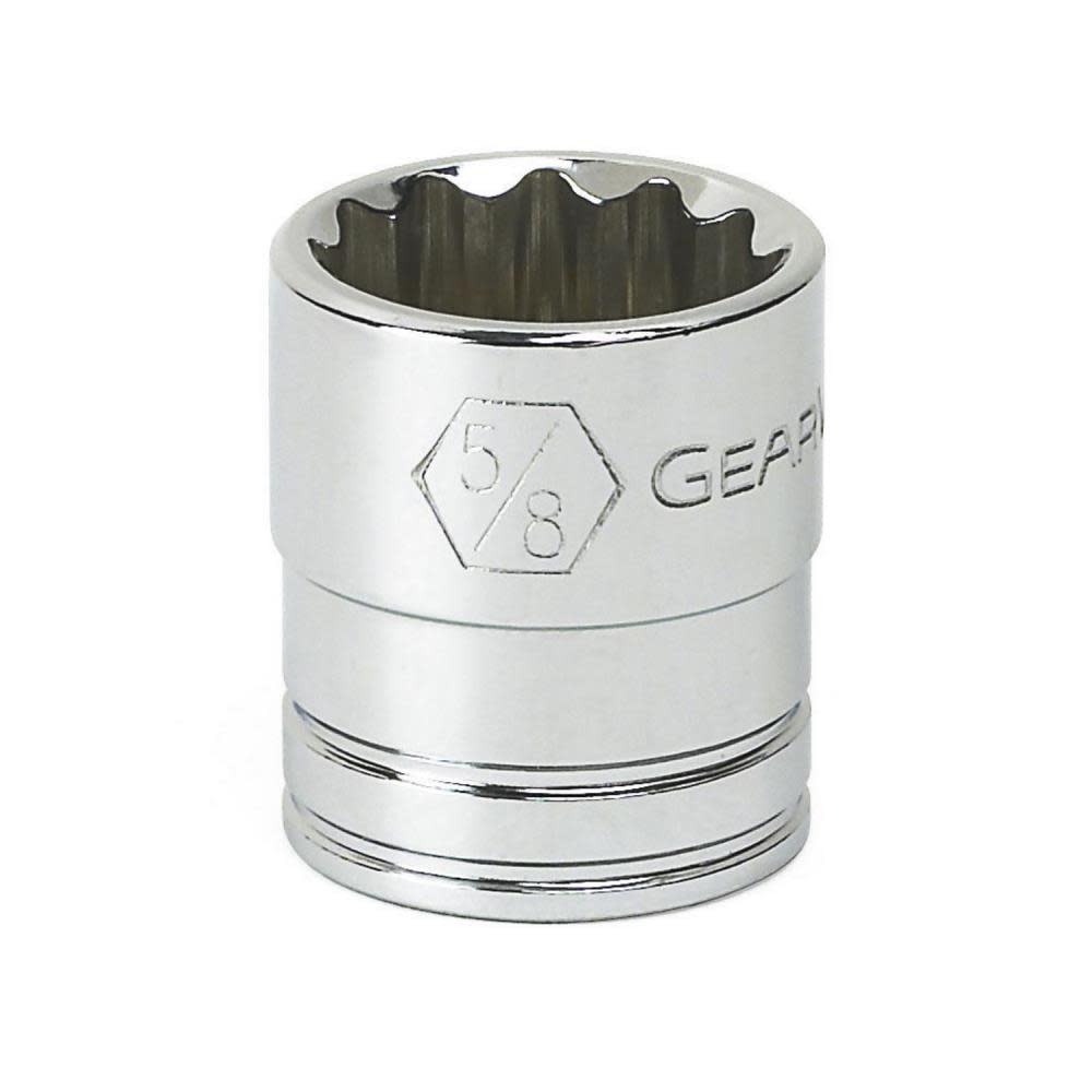 GEARWRENCH 21 Piece 3/8 Drive 6 and 12 Point Standard and Deep Mechanics Tool Set SAE - Flockneti
