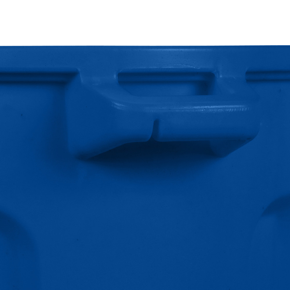Toter 20 Gallon Round Trash Can with Lift Handle Blue - Flockneti
