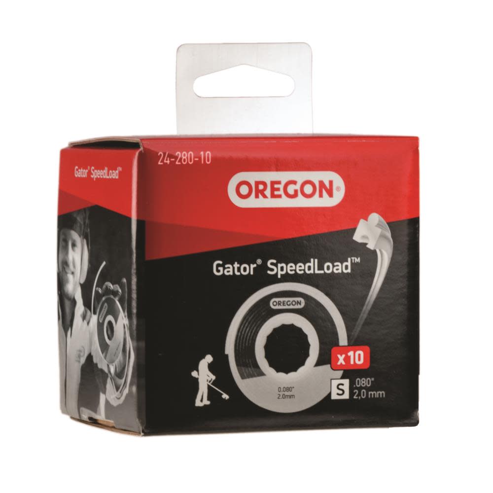 Oregon Gator SpeedLoad .080″ Small Diameter Trimmer Line Discs 10-Pack - Flockneti