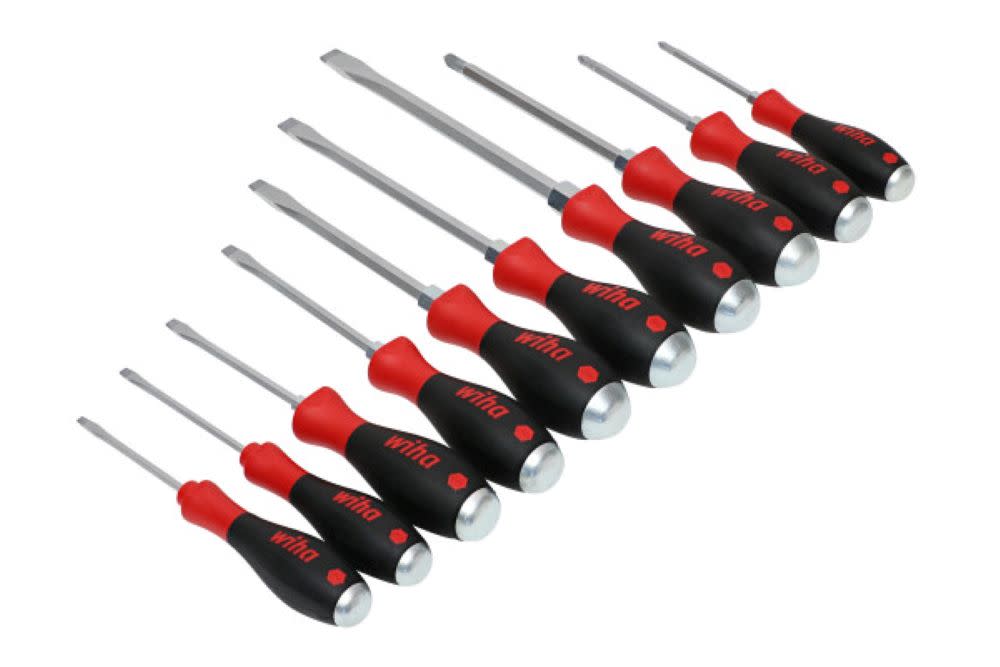 Wiha SoftFinish Screwdriver Tray Set 10pc - Flockneti