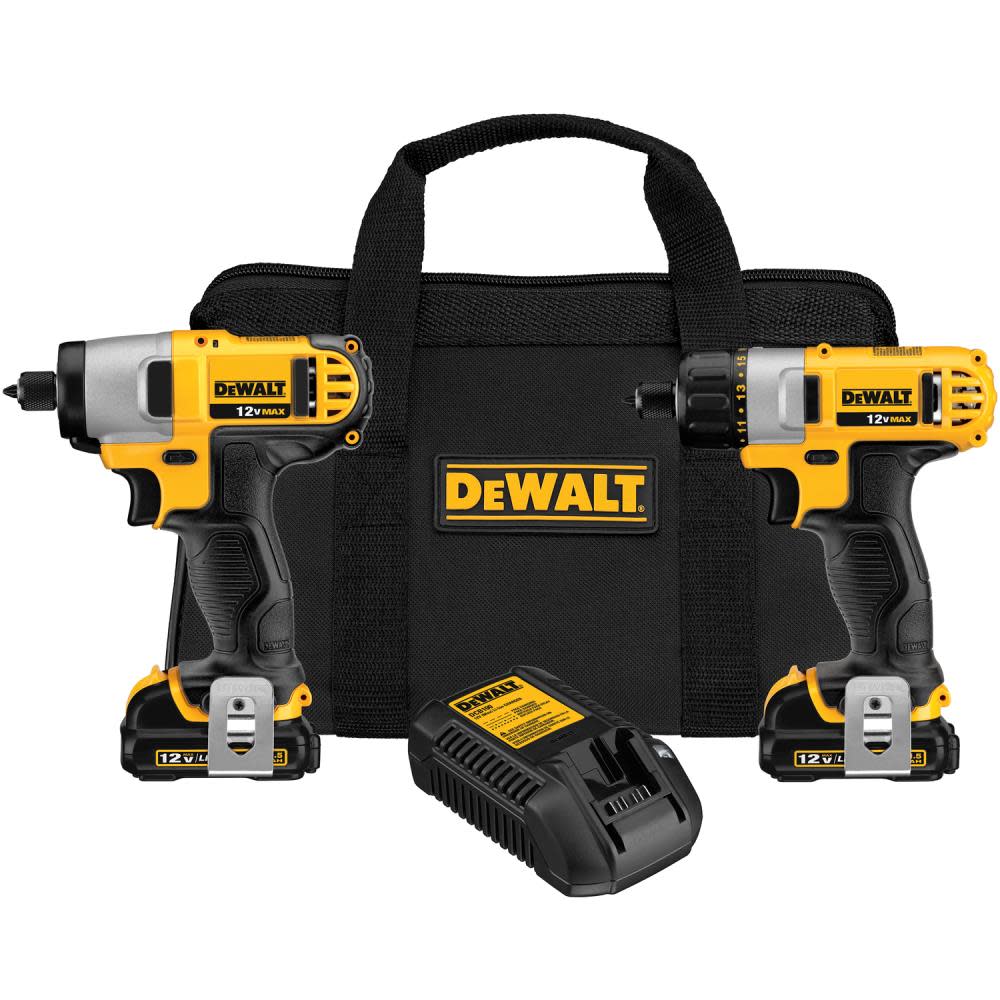 DEWALT DW 12V MAX Li-ion Driver/Impact - Flockneti