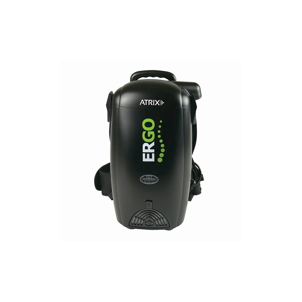 Atrix International Black Ergo Backpack HEPA Vacuum Cleaner - Flockneti