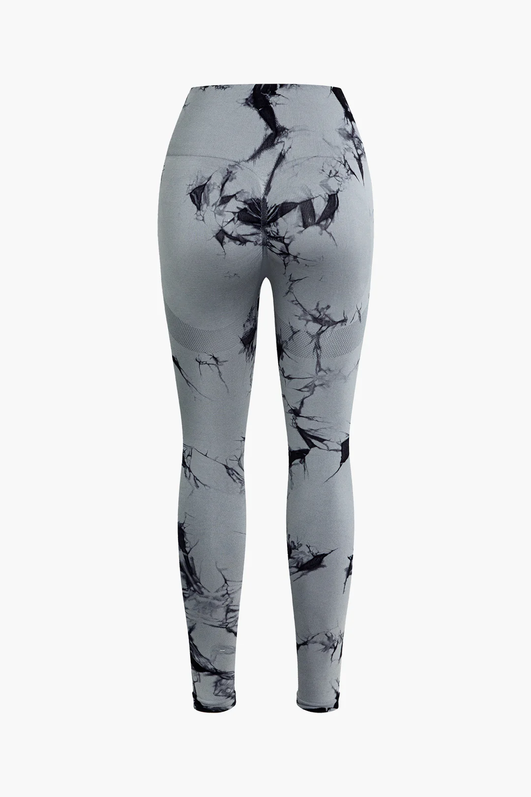 Tie Dye Print High Waist Sports Leggings - Flockneti