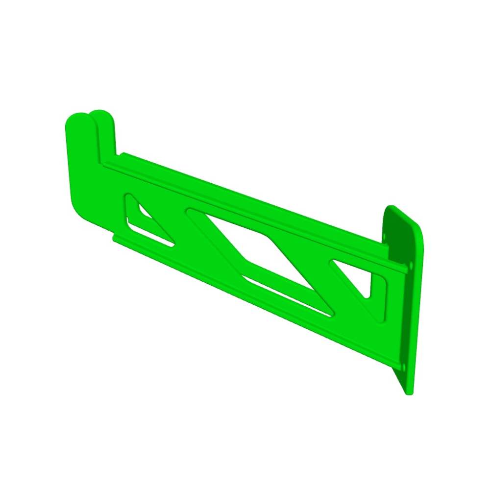 Green Touch Large Ten Hand Tool Rack For Enclosed Trailer - Flockneti