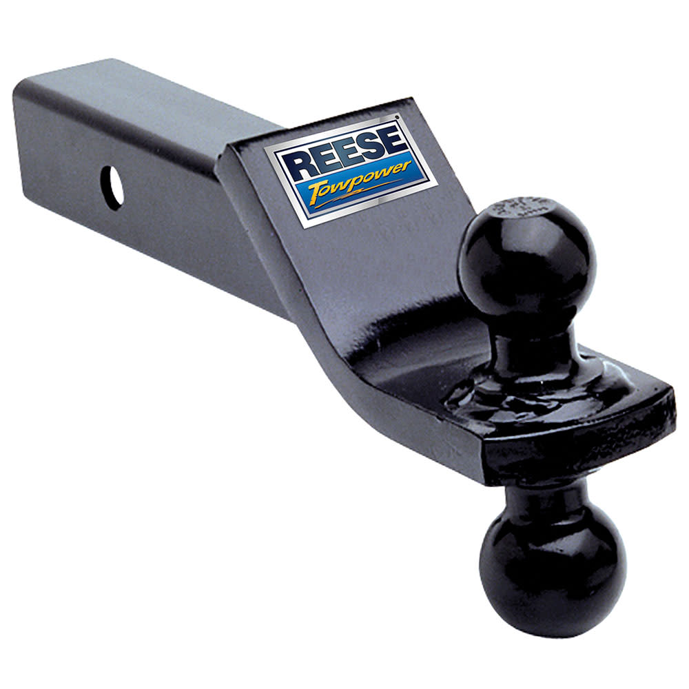 Reese 10″ 6000 lbs Dual Ball Trailer Hitch Ball Mount - Flockneti