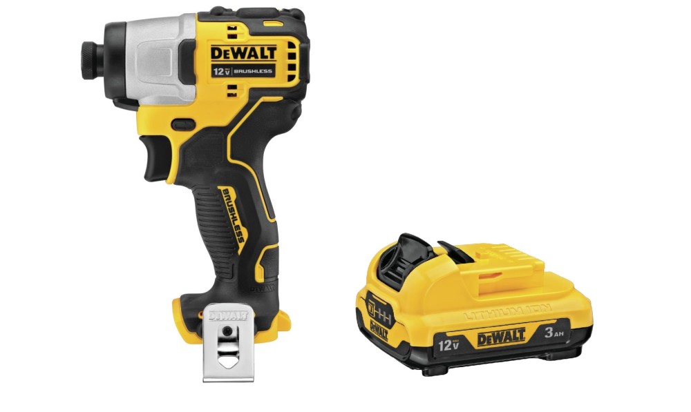 DEWALT XTREME 12V MAX 1/4″ Impact Driver with 12V MAX Kit - Flockneti
