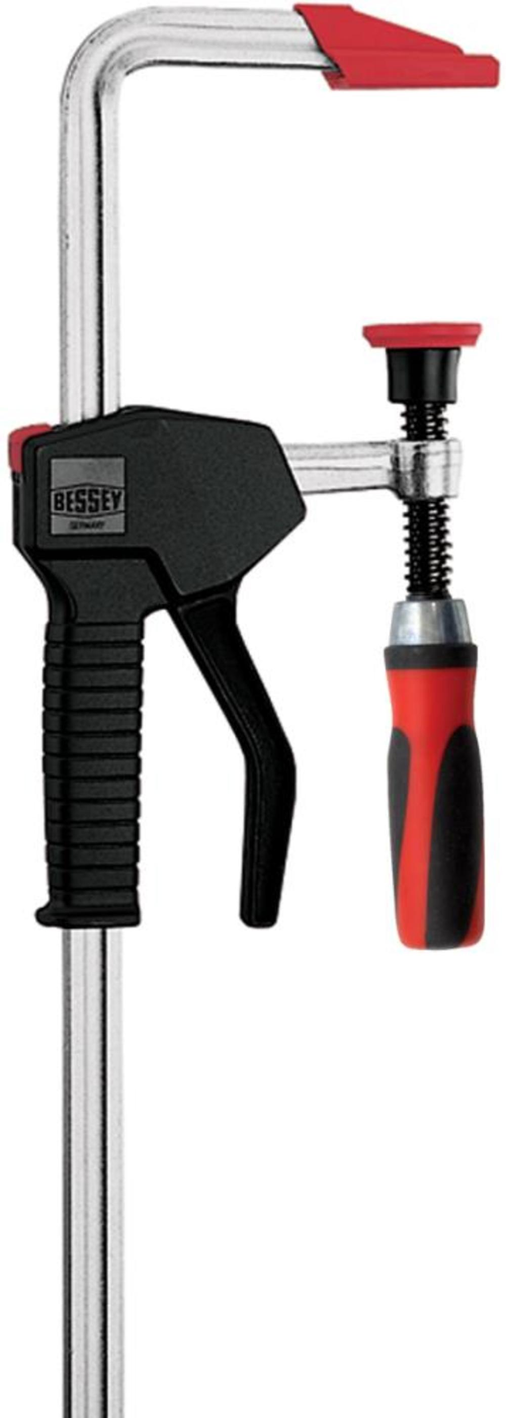 Bessey One-Handed Clamp 12 Inch Capacity 4 Inch Throat Depth - Flockneti