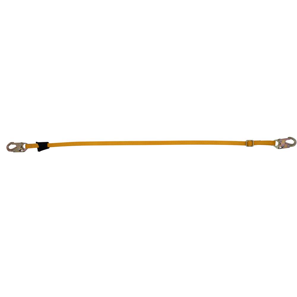 Werner 6ft Web Positioning Adjustable Lanyard (1in Web Snap Hook) Fall Protection Equipment - Flockneti
