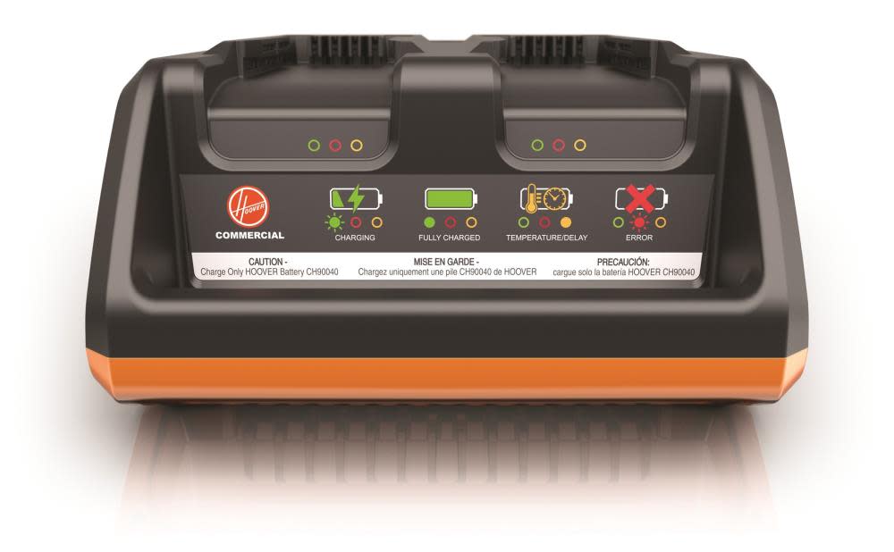 Hoover Commercial Vacuum M-PWR 40 V Li-Ion Charger - Flockneti