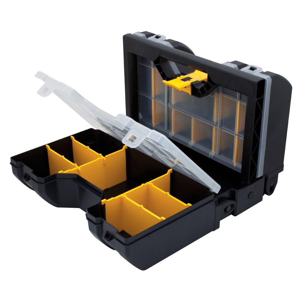 Stanley 9-in 3-In-1 Black Plastic Tool Organizer - Flockneti