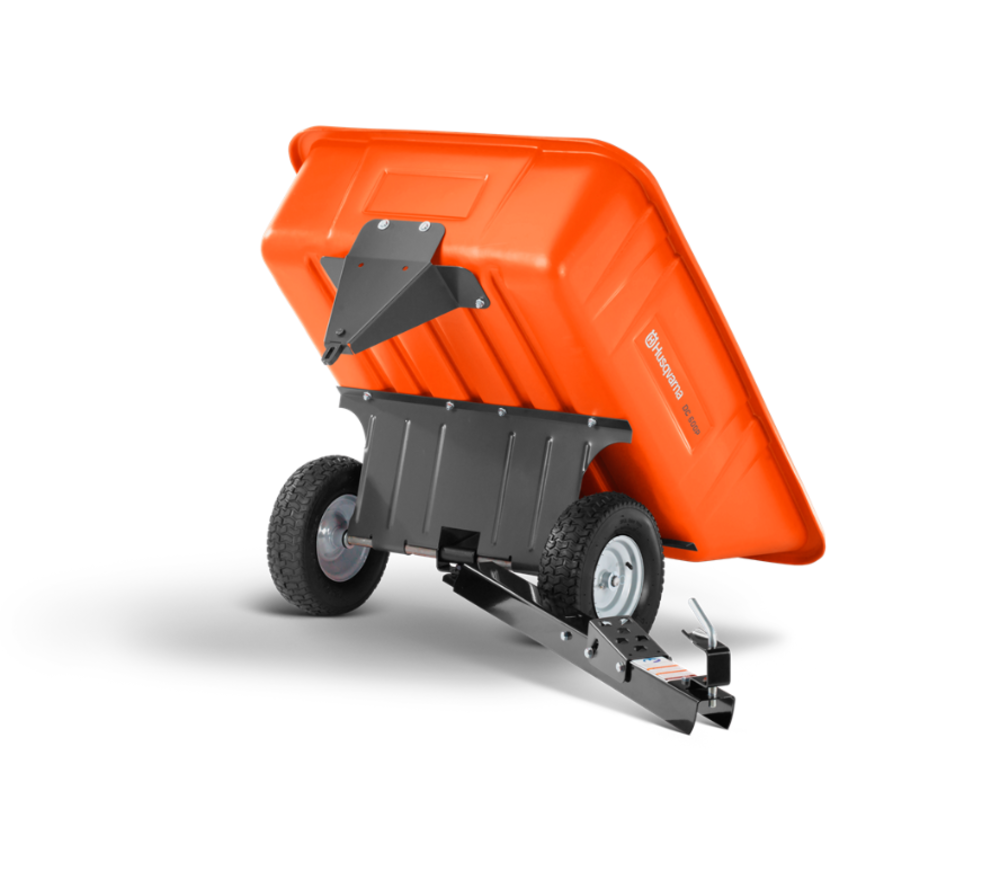 Husqvarna 10 Cu. Ft. Poly Swivel Dump Cart - Flockneti
