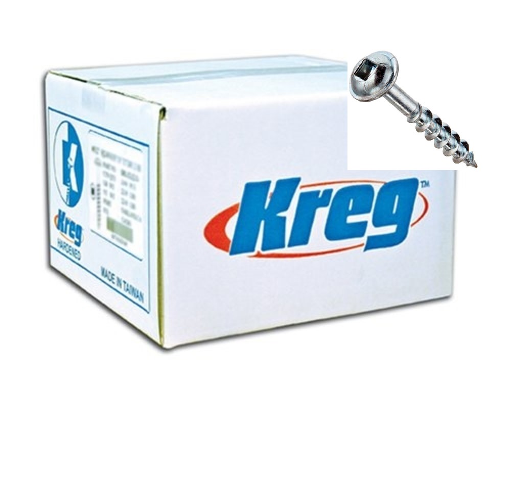 Kreg Pocket Screws – 1-1/4″ #8 Coarse Washer-Head 5000ct - Flockneti