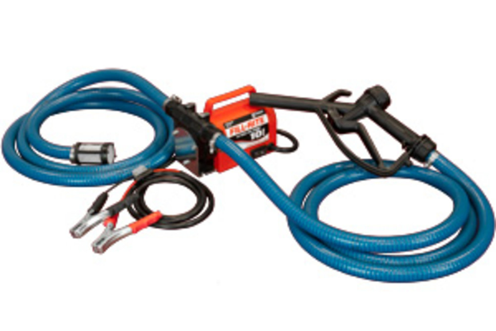 Fill-Rite 12 VDC Portable Fuel Transfer Pump 10 GPM 1/5 HP with Accessories - Flockneti