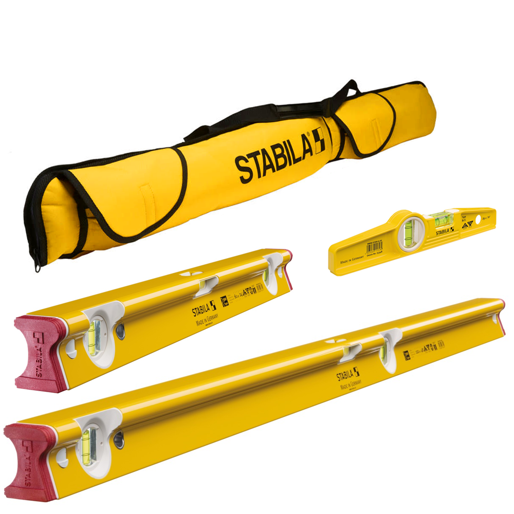 Stabila R BEAM 3 Level Set & Case - Flockneti