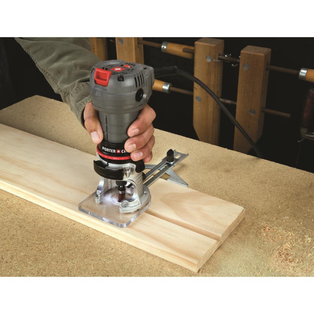 Porter Cable 4.5 Amp Single Speed 1/4 In. Laminate Trimmer - Flockneti