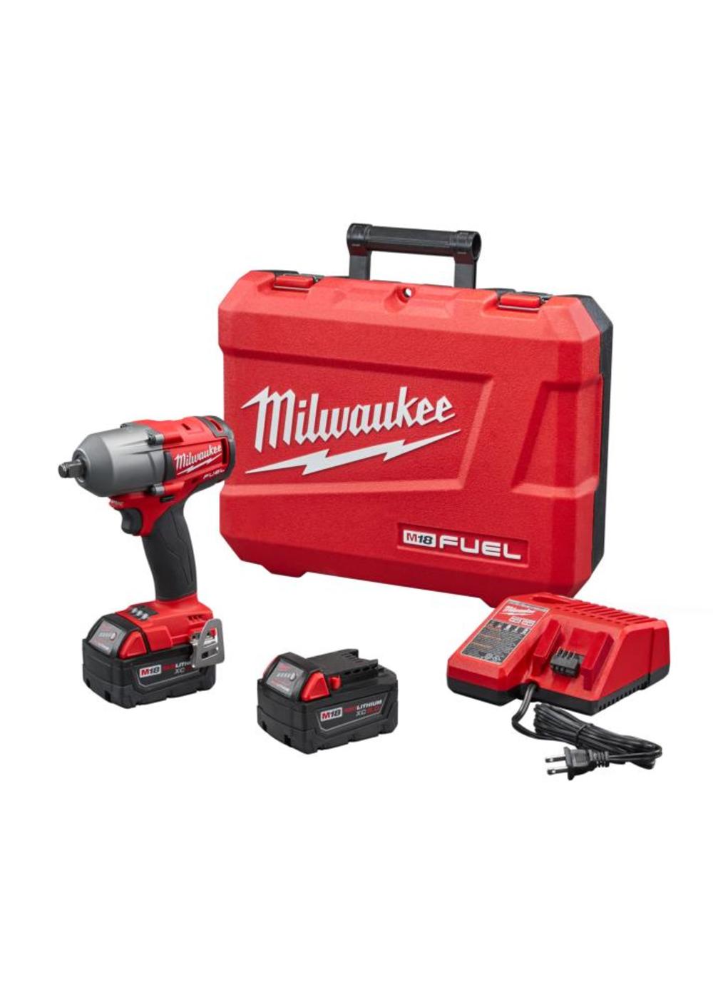 Milwaukee M18 FUEL Impact Wrench 1/2″ Friction Ring Kit Reconditioned - Flockneti