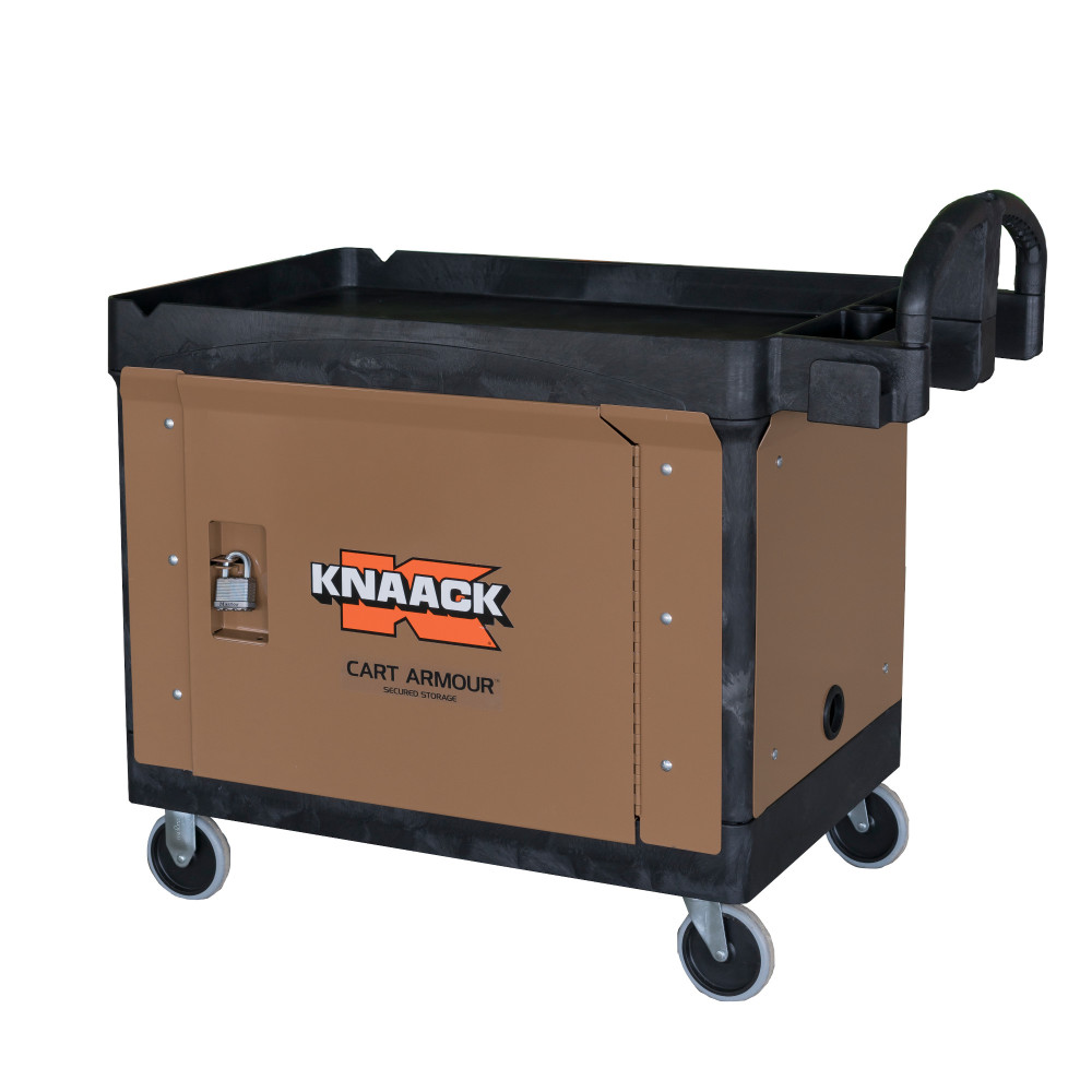 Knaack Cart Armour Mobile Cart Security Paneling Rubbermaid Utility Cart #4520-88 - Flockneti