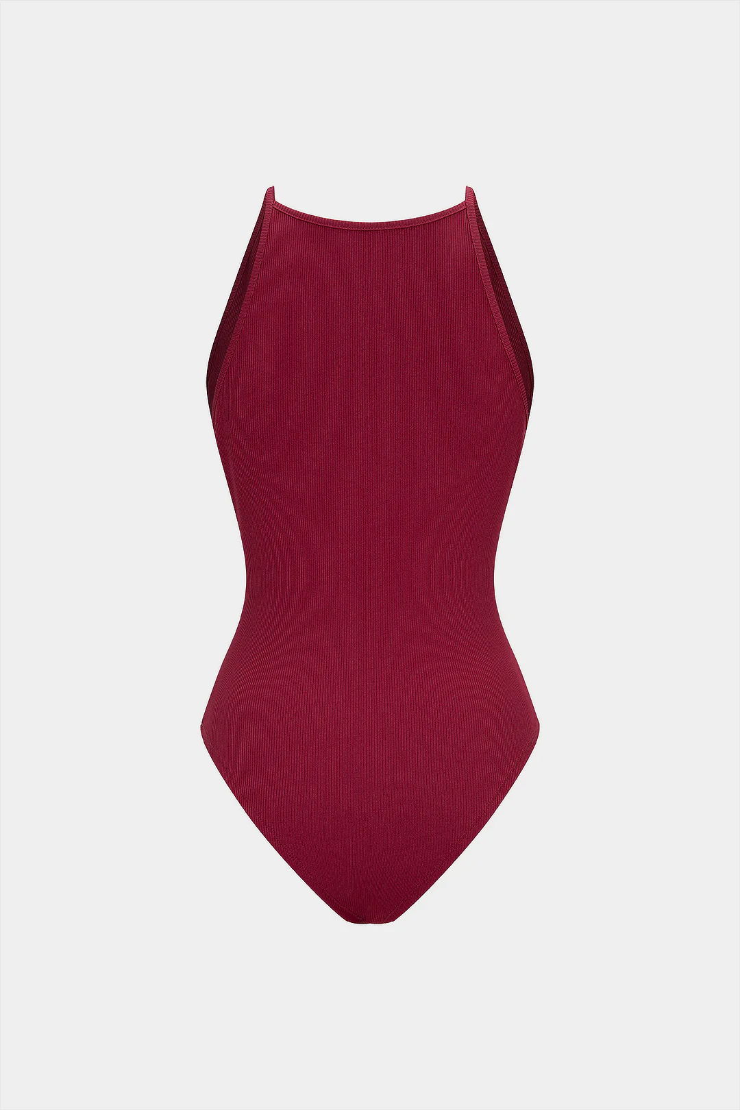 Metallic Decor V-Neck Sleeveless Bodysuit - Flockneti