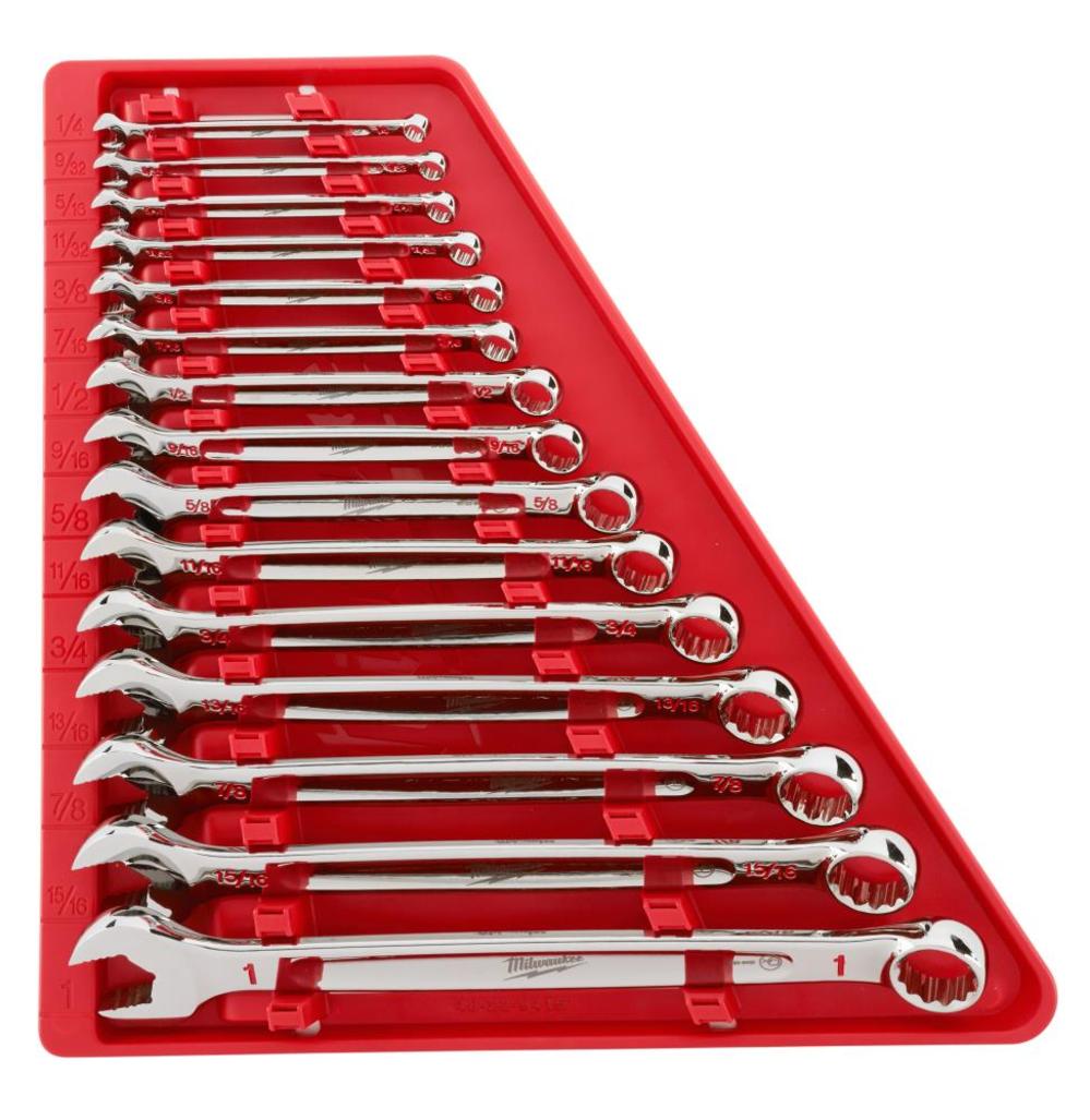 Milwaukee 30pc SAE & Metric Combination Wrench Set - Flockneti
