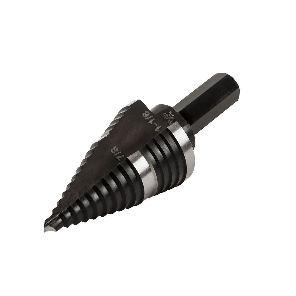Klein Tools Step Drill Bit #11 Double-Fluted - Flockneti