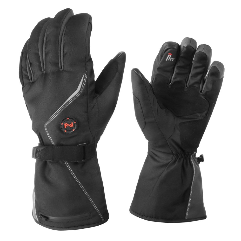 Mobile Warming Heated Gloves 5V Black Medium - Flockneti