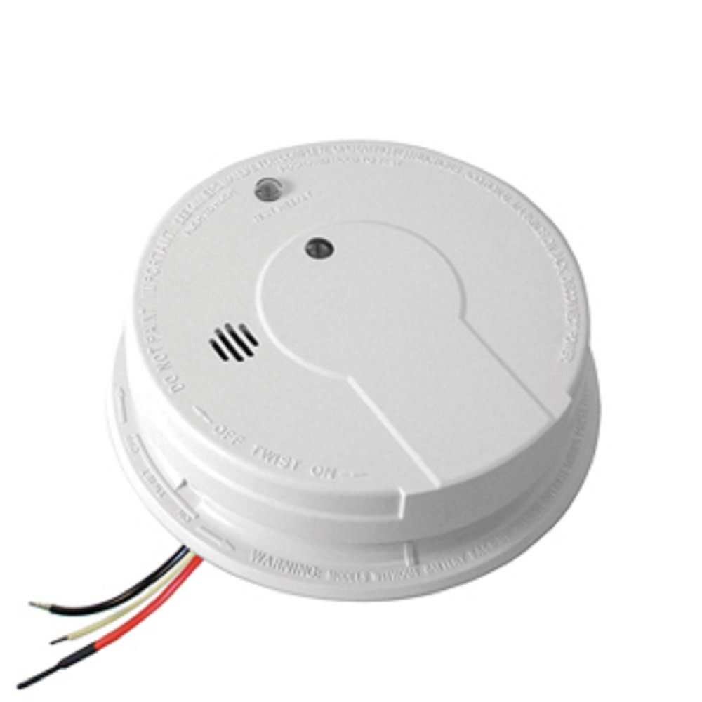 Kidde 120 Vac/dc Ionization Battery Backup Wire-in Smoke Alarm - Flockneti