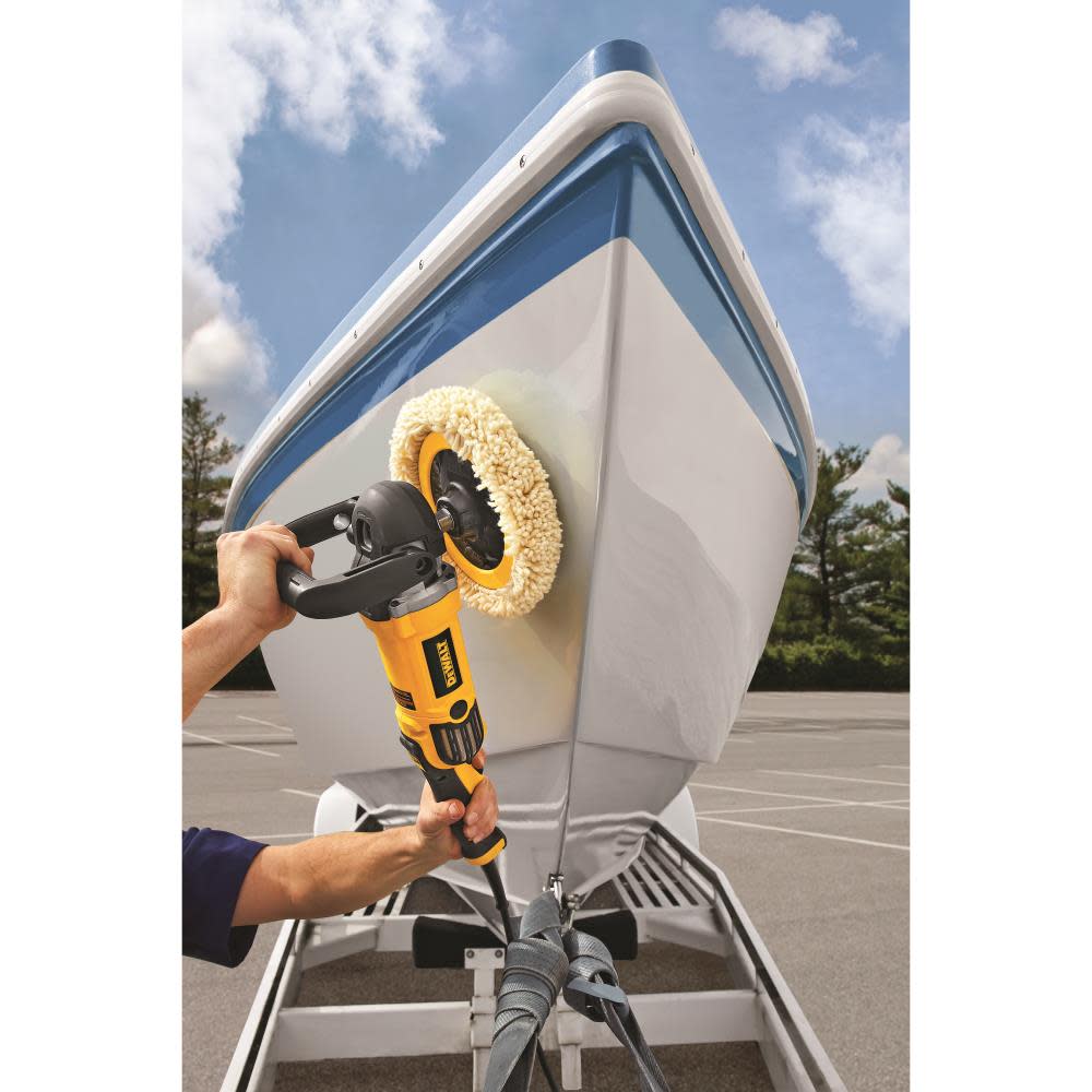 DEWALT Polisher 7″ 9″ Variable Speed with Soft Start - Flockneti