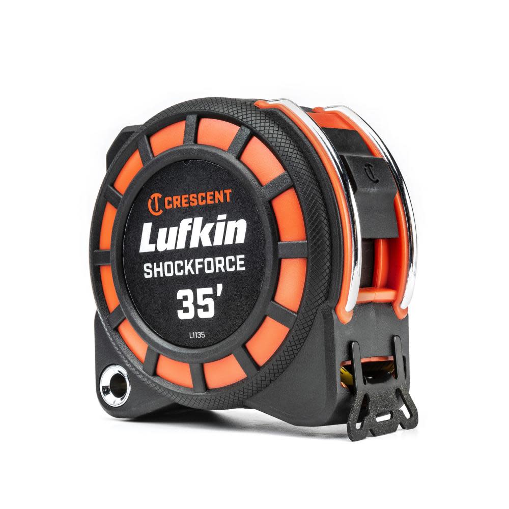 Crescent Lufkin Shockforce Tape Measure 35 Ft. x 1-3/16 In. - Flockneti