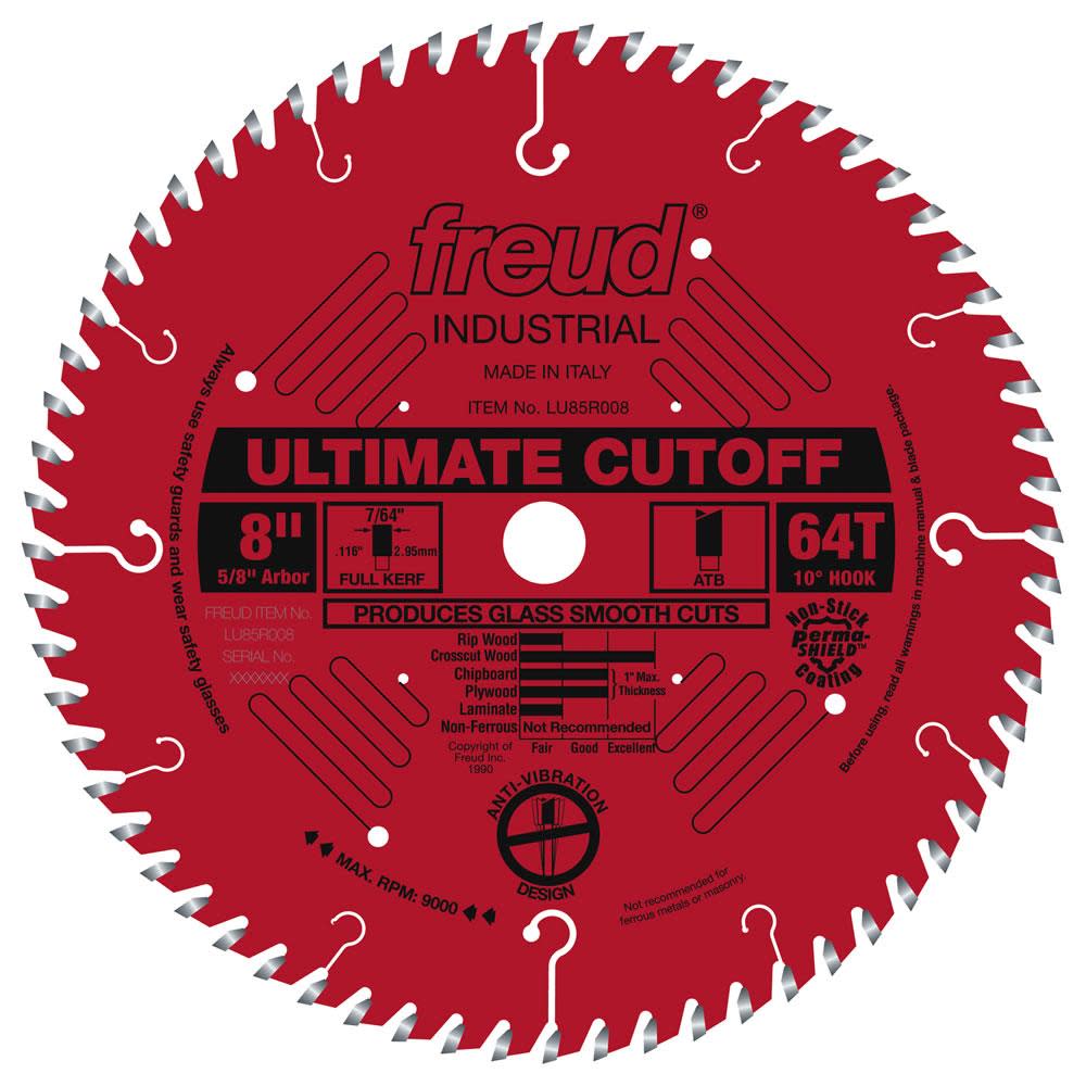 Freud 8″ Ultimate Cut-Off Blade with Perma-SHIELD Coating - Flockneti
