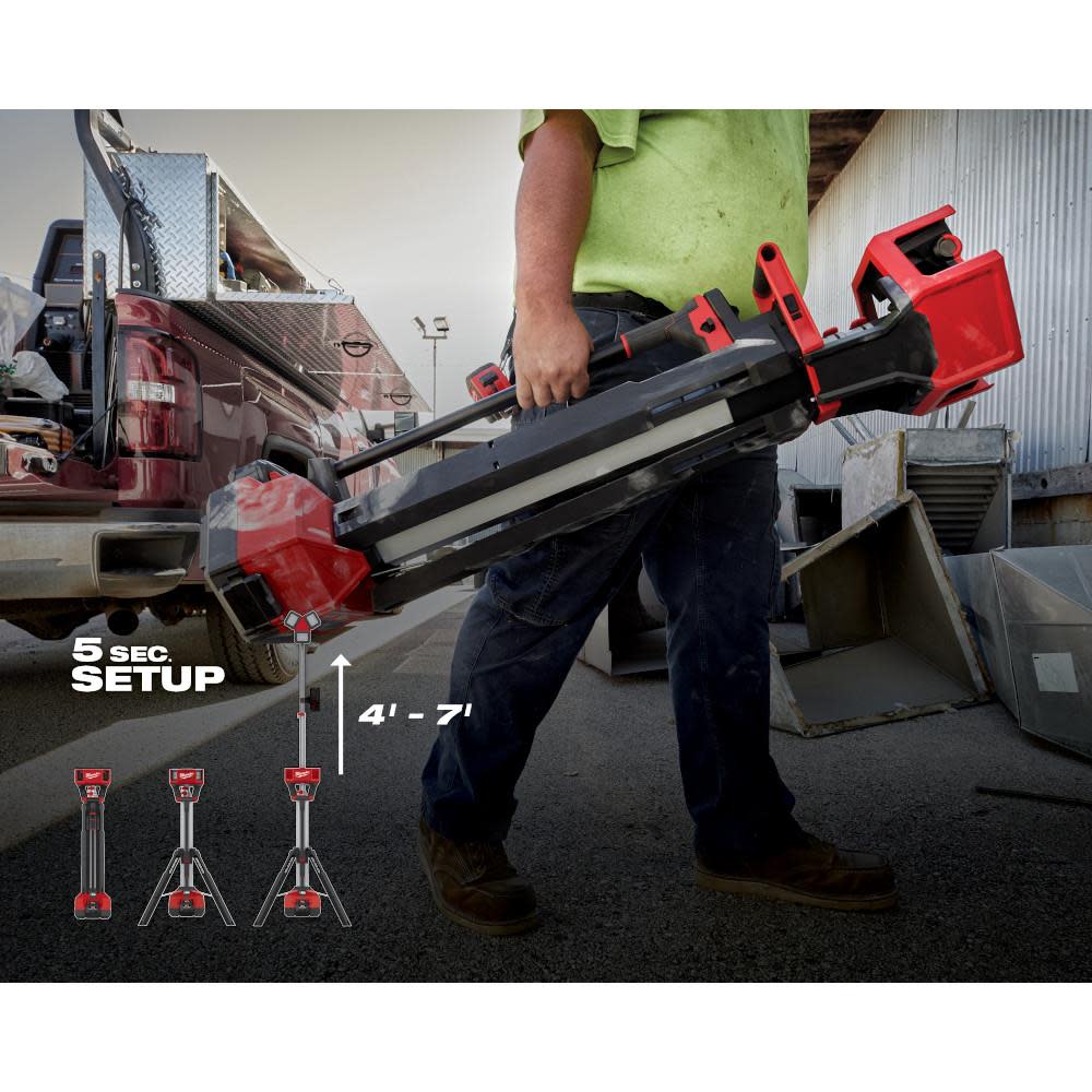 Milwaukee M18 ROCKET Tower Light/Charger Reconditioned - Flockneti