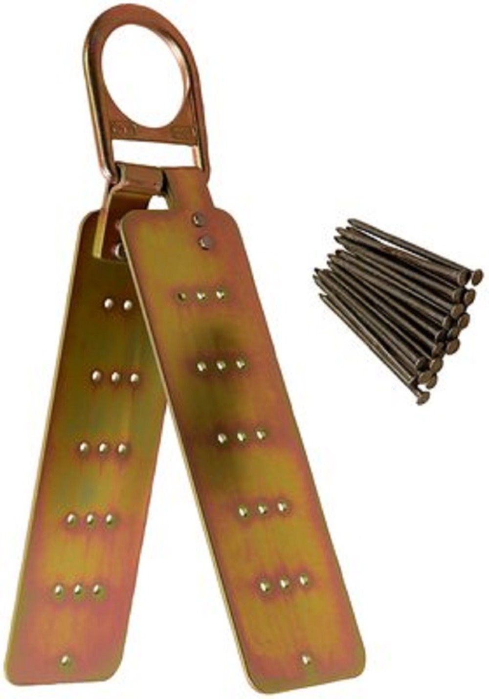 DBI Sala Reusable Hinged Roof Anchor for Sloped or Flat Wood and Metal Decking Roofs - Flockneti