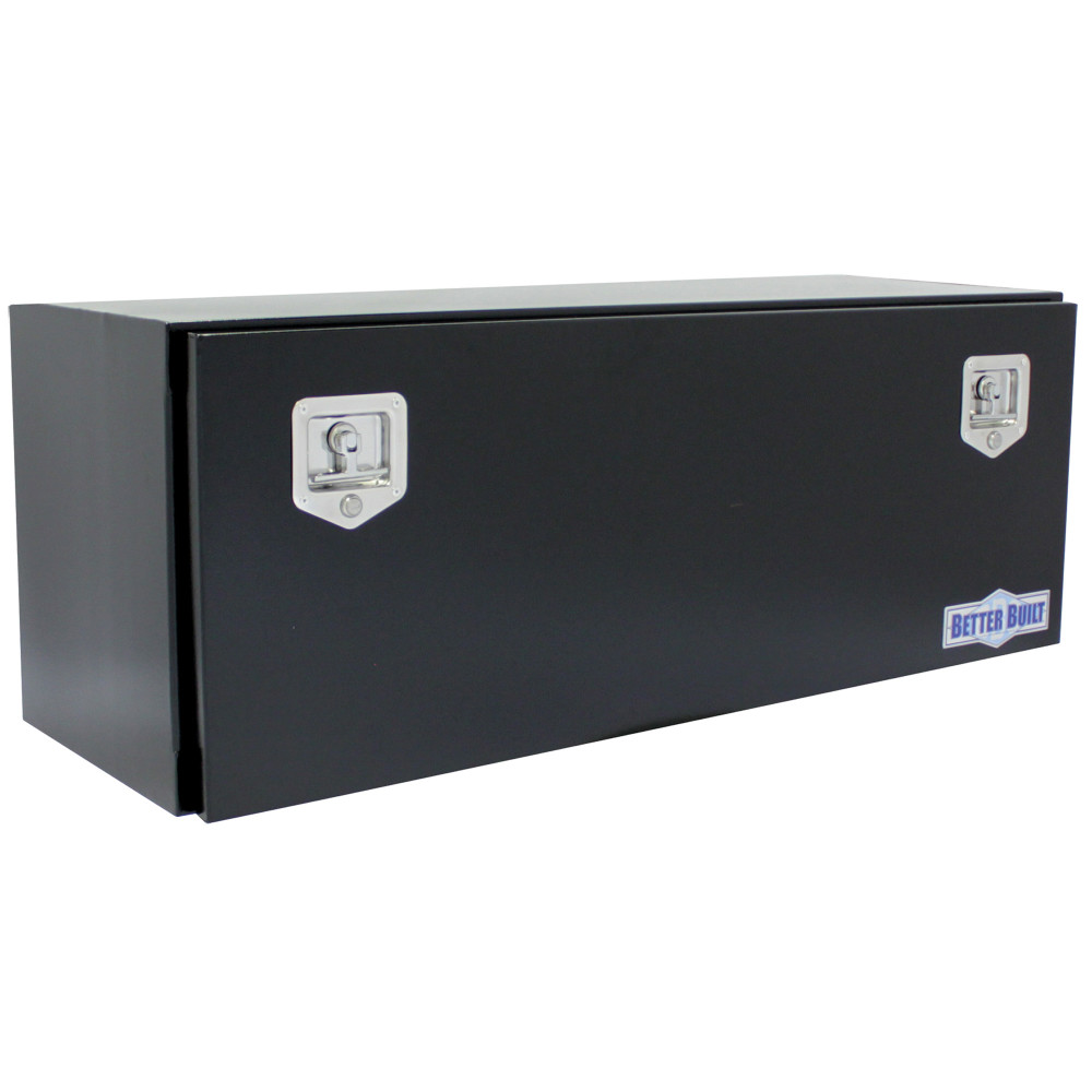 Better Built 48″ Under Bed Truck Box Single Door Double Latch Black - Flockneti