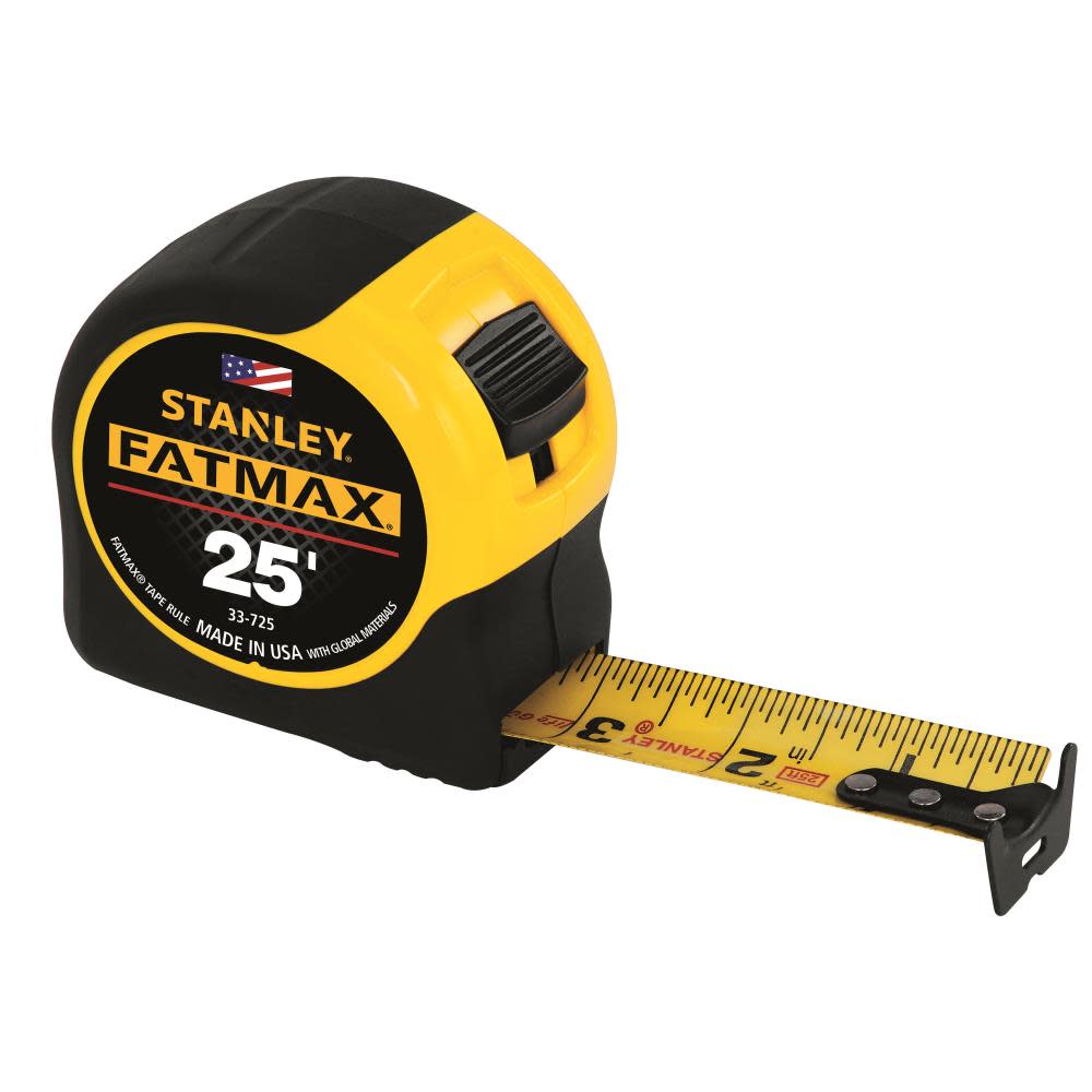 Stanley 25 ft. 1-1/4 in. FATMAX Classic Tape Measure - Flockneti