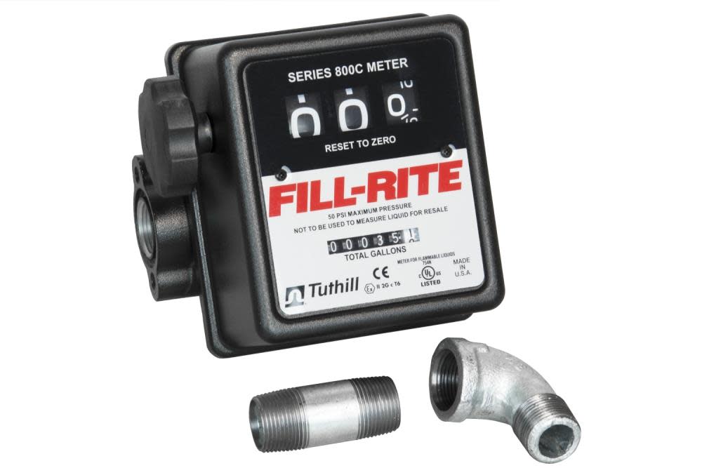 Fill-Rite 3/4 In. 3-Wheel Mechanical Meter - Flockneti