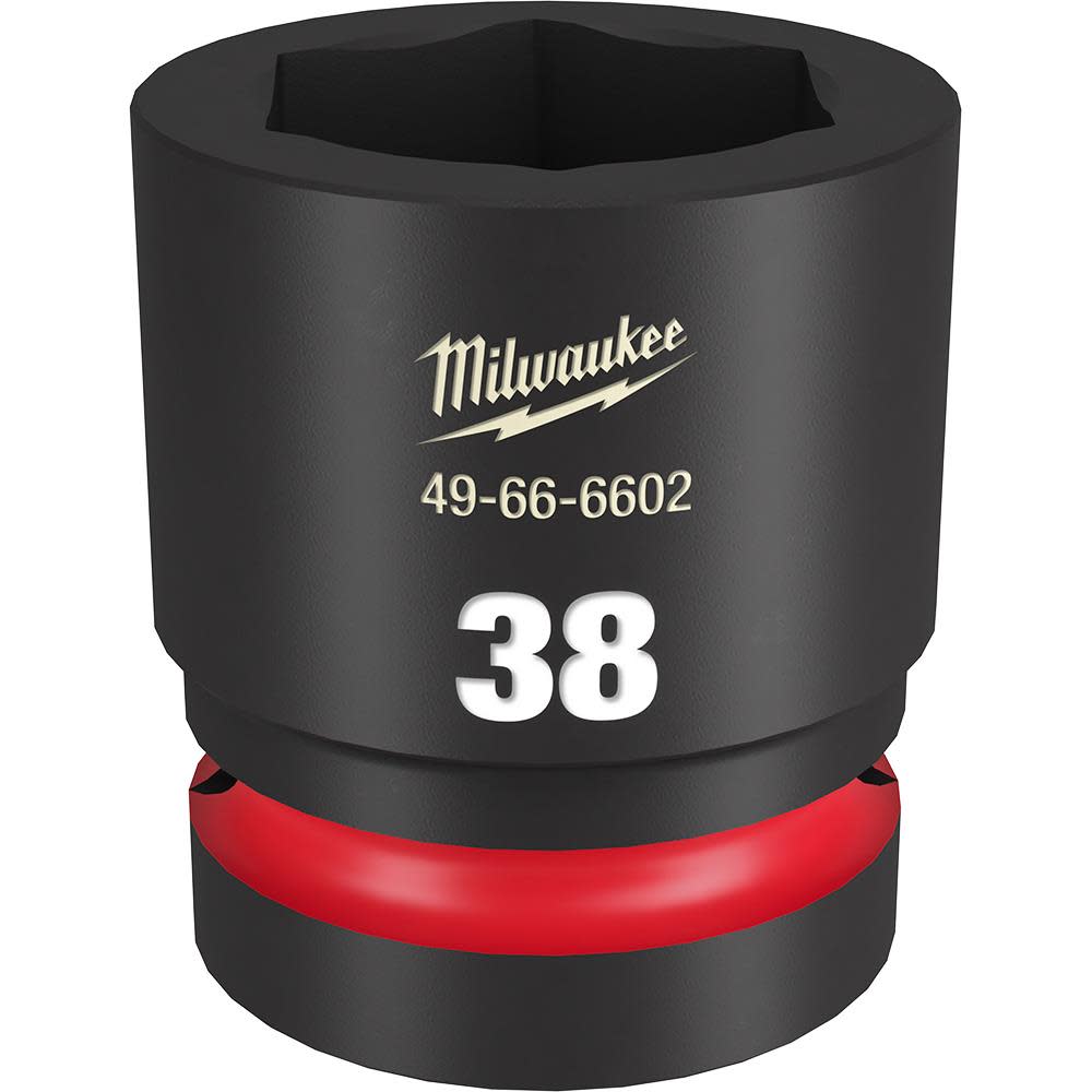 Milwaukee Impact Socket 1″ Drive 38mm Standard 6 Point - Flockneti