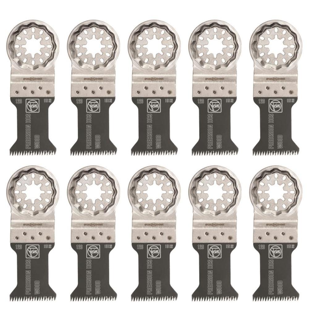 Fein StarLock E-Cut 126 Precision Saw Blade for All Wood Materials Plasterboard and Soft Plastics - Flockneti