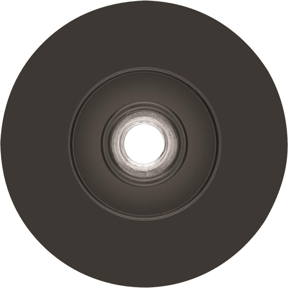 DEWALT 4 In. Rubber Backing Pad with M10x1.25 Locking Nut - Flockneti