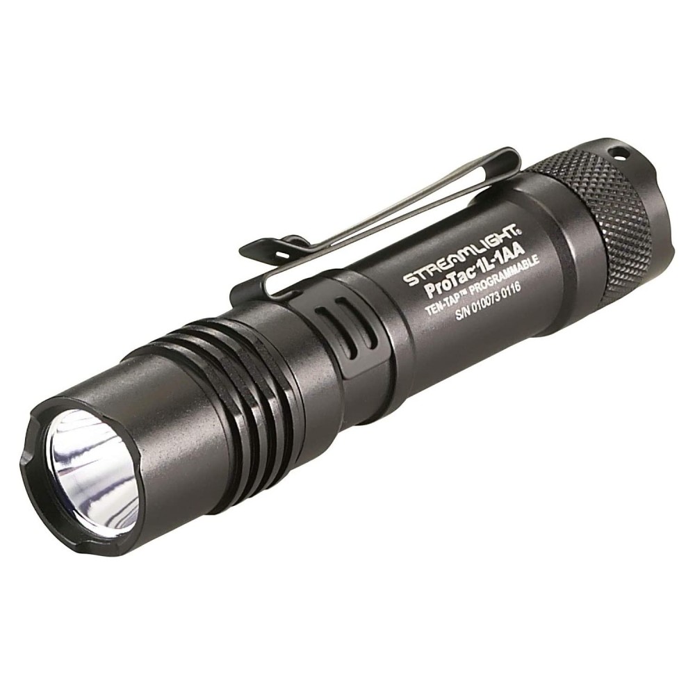 Streamlight ProTac 1L-1AA Black Dual Fuel Flashlight - Flockneti