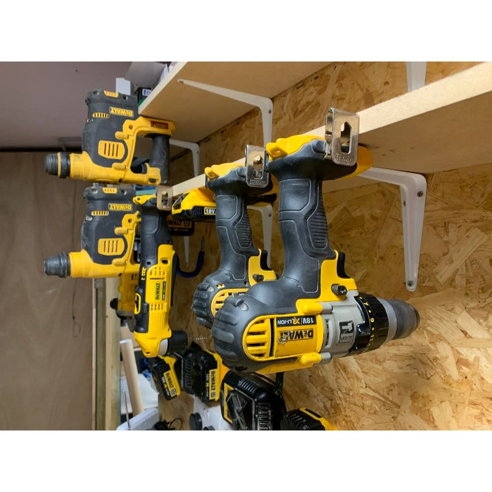 Stealthmounts Tool Mount DEWALT 18V 20V XR Tools Black 4pk - Flockneti