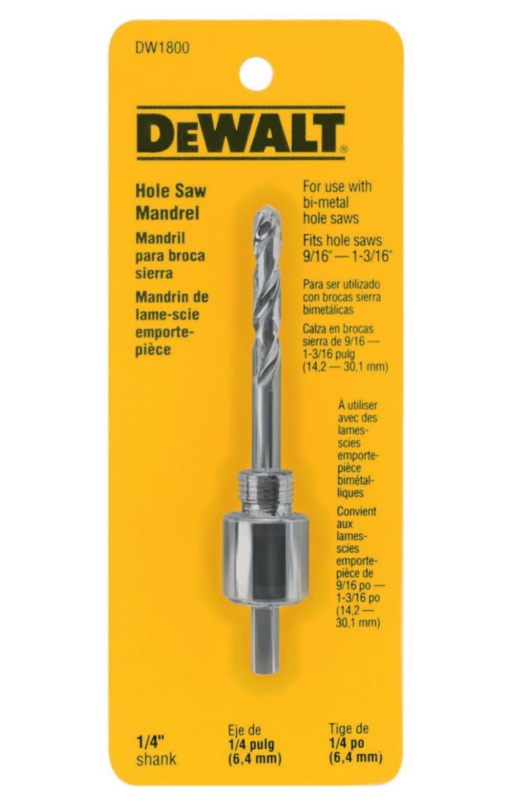 DEWALT 1/4″ Bi Metal Mandrel - Flockneti