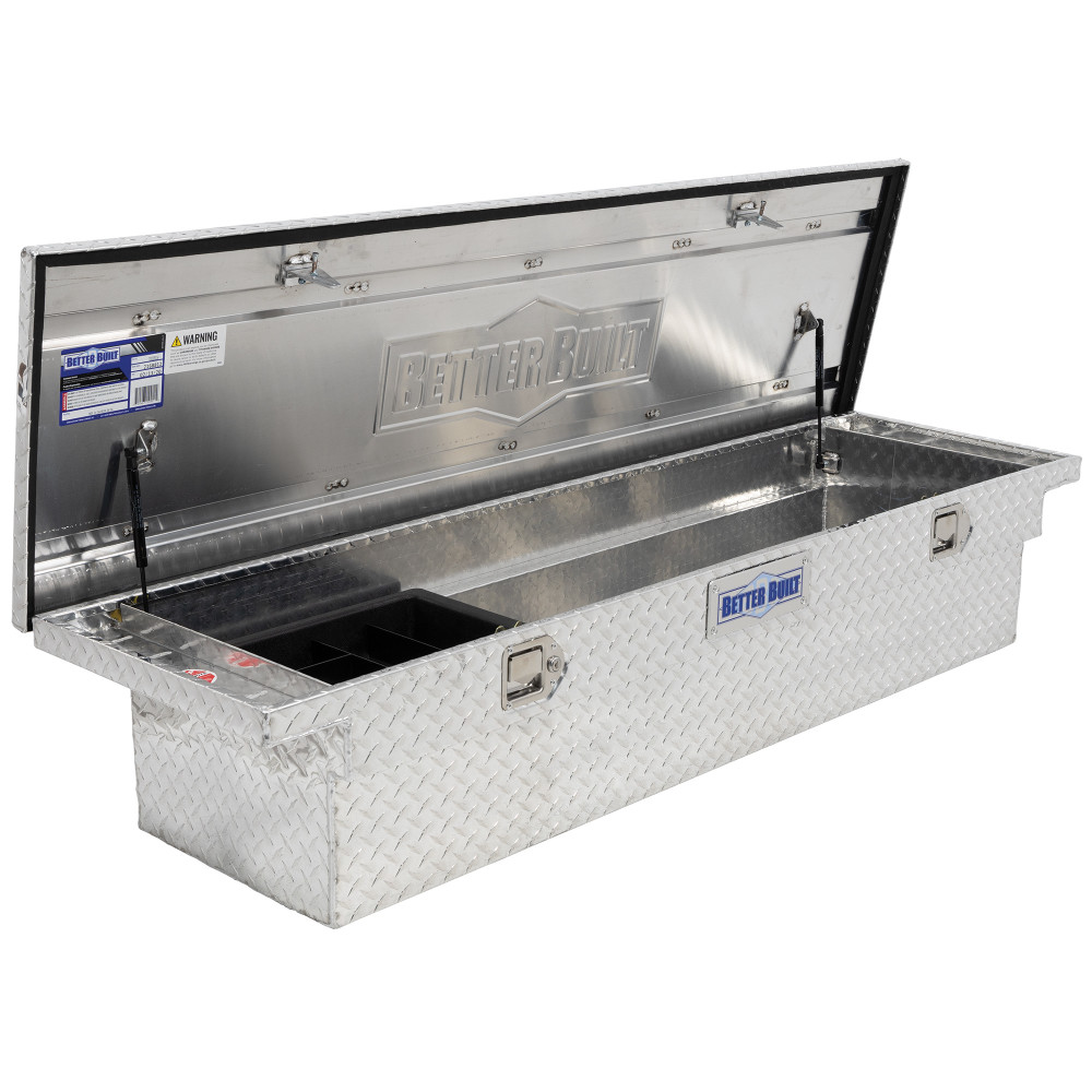 Better Built 69″ Saddle Truck Box Low-Profile Brite Aluminum - Flockneti
