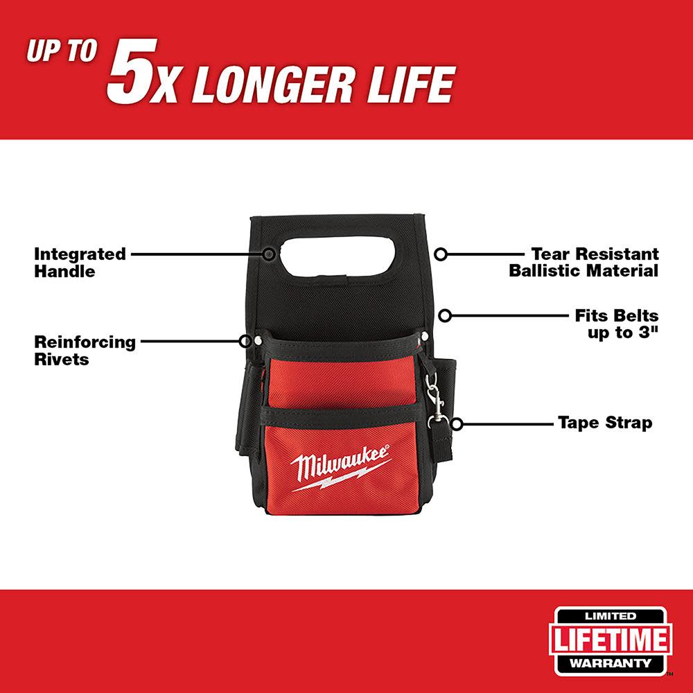 Milwaukee Compact Electrician’s Work Pouch - Flockneti