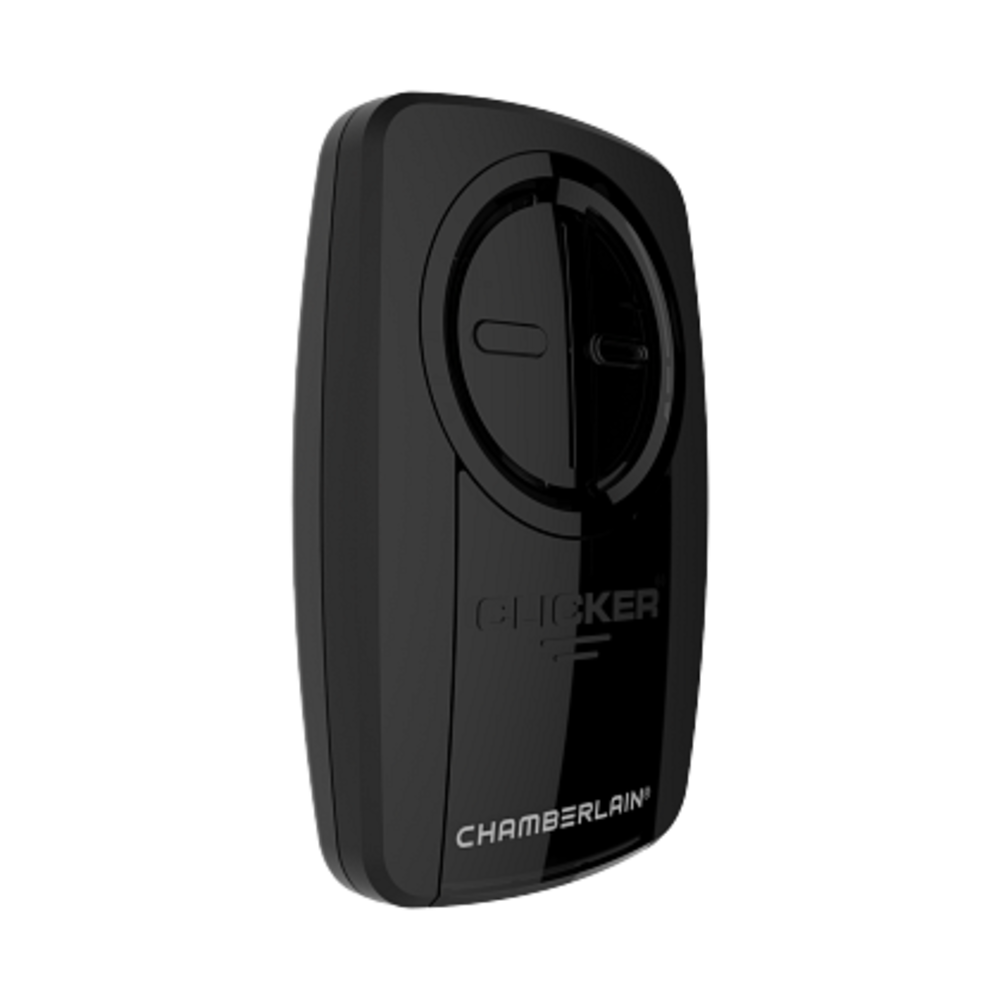 Chamberlain Universal Clicker 2 Button Garage Door Remote Black - Flockneti